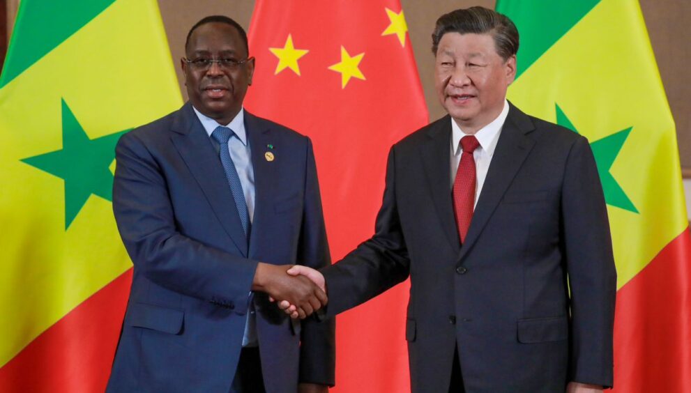 Macky Sall et Xi Jinping ont eu une entrevue à Johannesburg