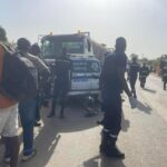 CAN 2023 : de retour de Yamoussoukro, un car transportant des journalistes fait une sortie de route